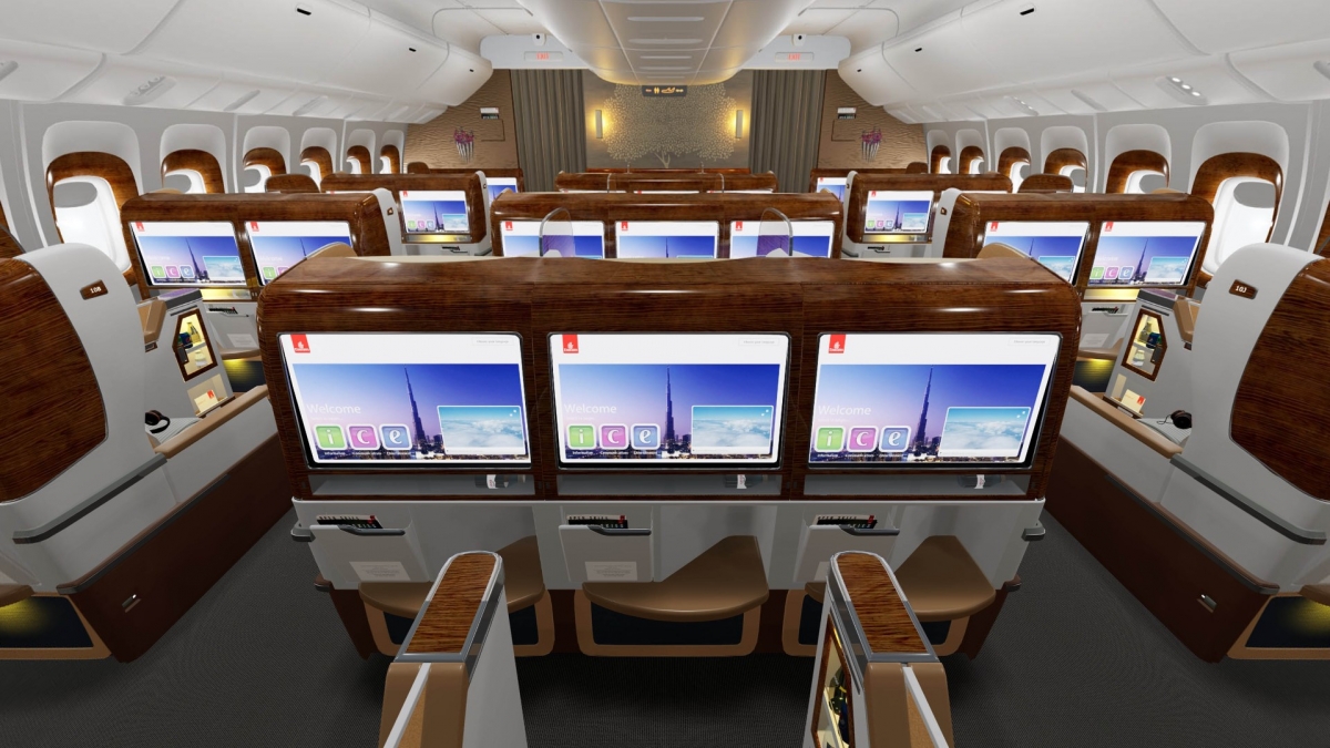 Emirates business class